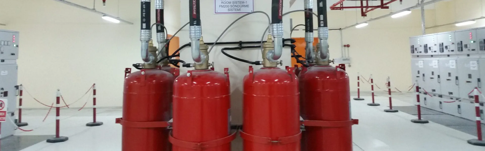 Supressão de Incêndio FM200